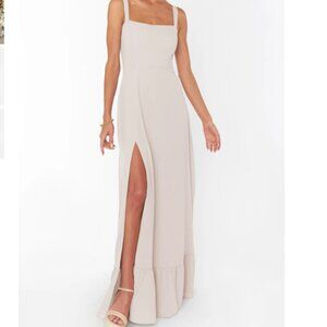 Show me your MuMu Wedding - Clarissa Corset Dress - Show Me the Ring Crisp - L